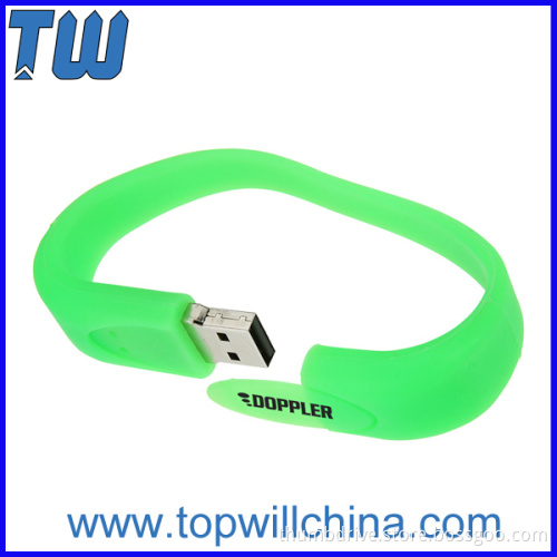 Silicone Wristband Pen Drive Usb Free Prinring